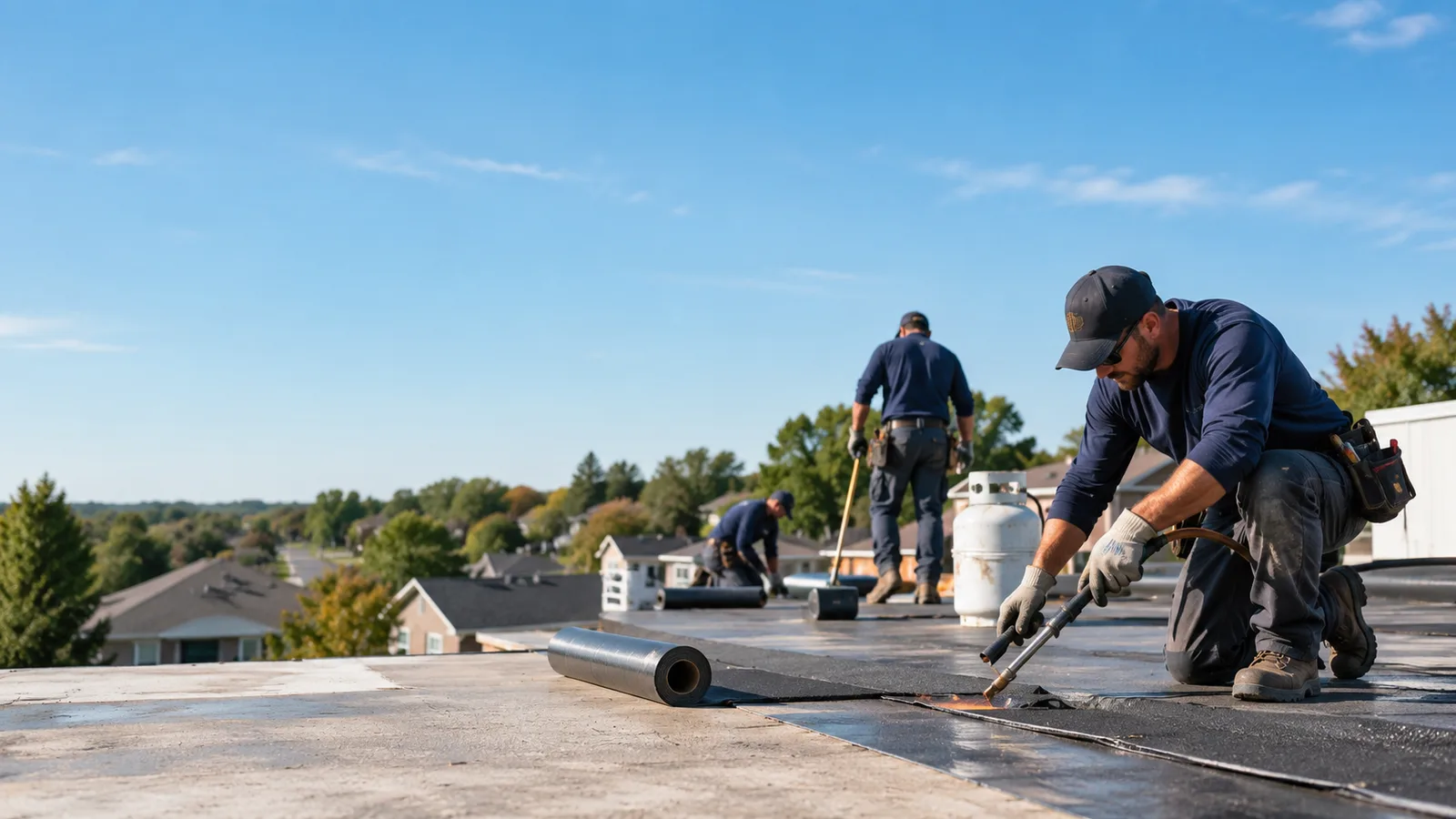 Flat Roof Leak Repair providers in Muscatine, IA
